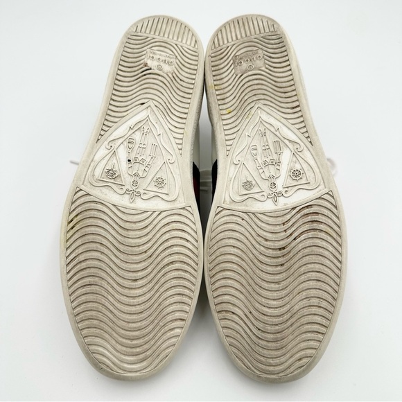 Gucci Ace Striped Women’s Sneakers 387993 - Picture 5 of 11